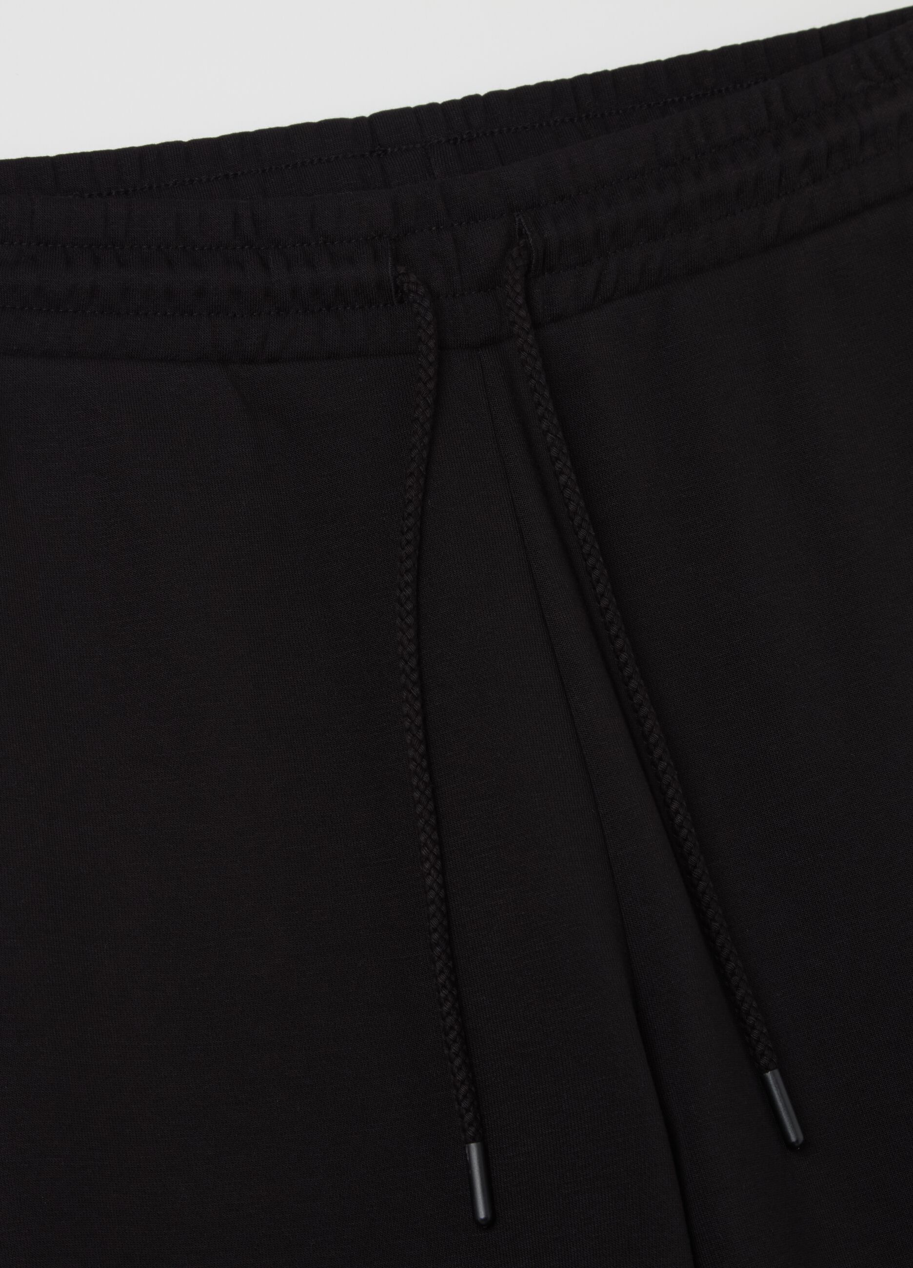 Essential straight-fit joggers with drawstring
