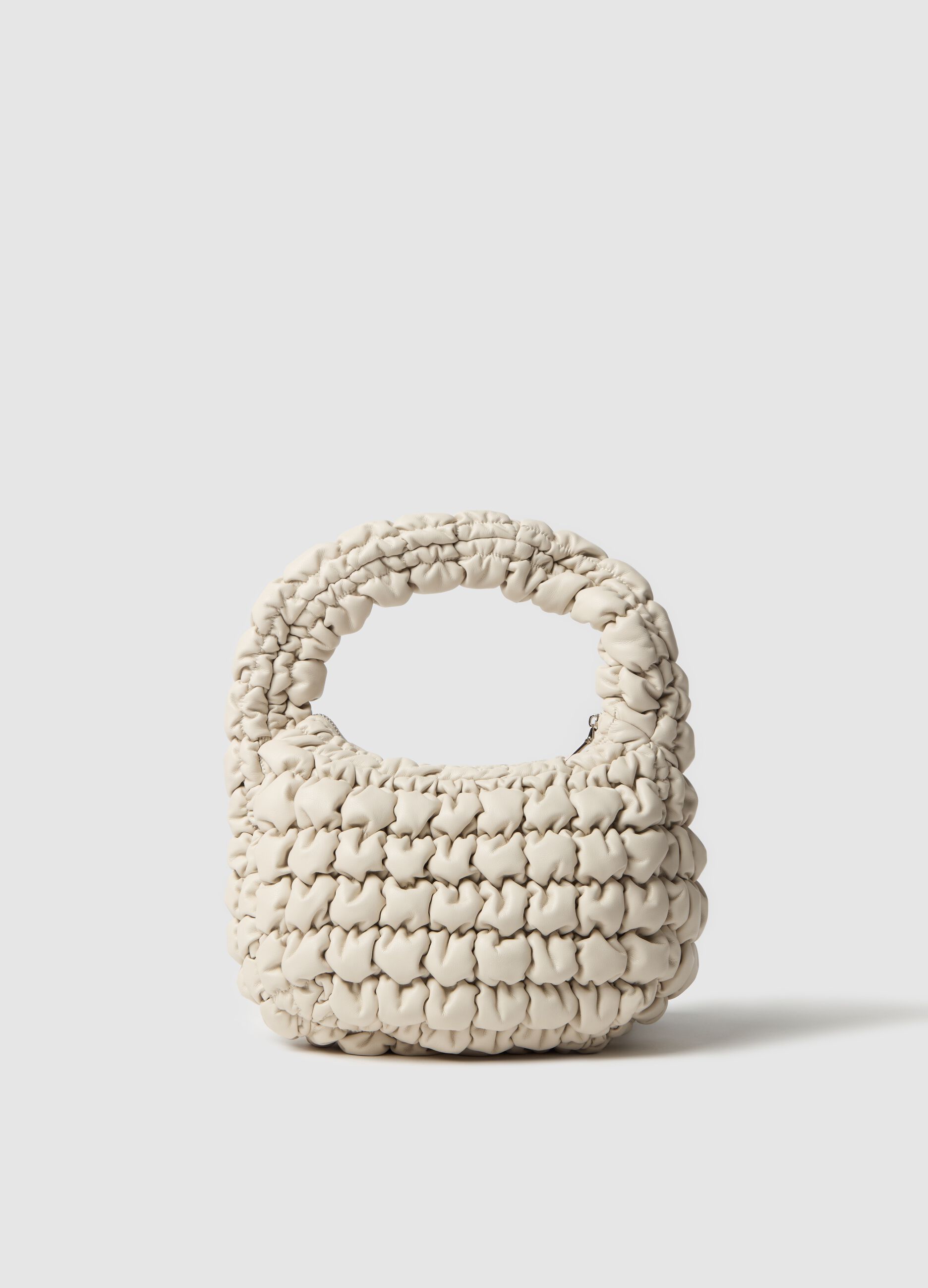 Borsa midi a mano imbottita 