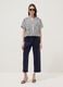 Multicolour striped regular-fit linen and viscose blend shirt_1