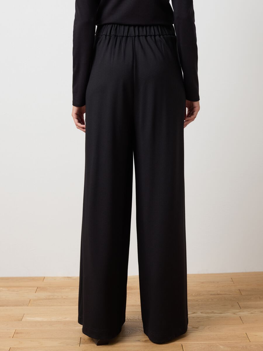 Black Palazzo Trousers_2