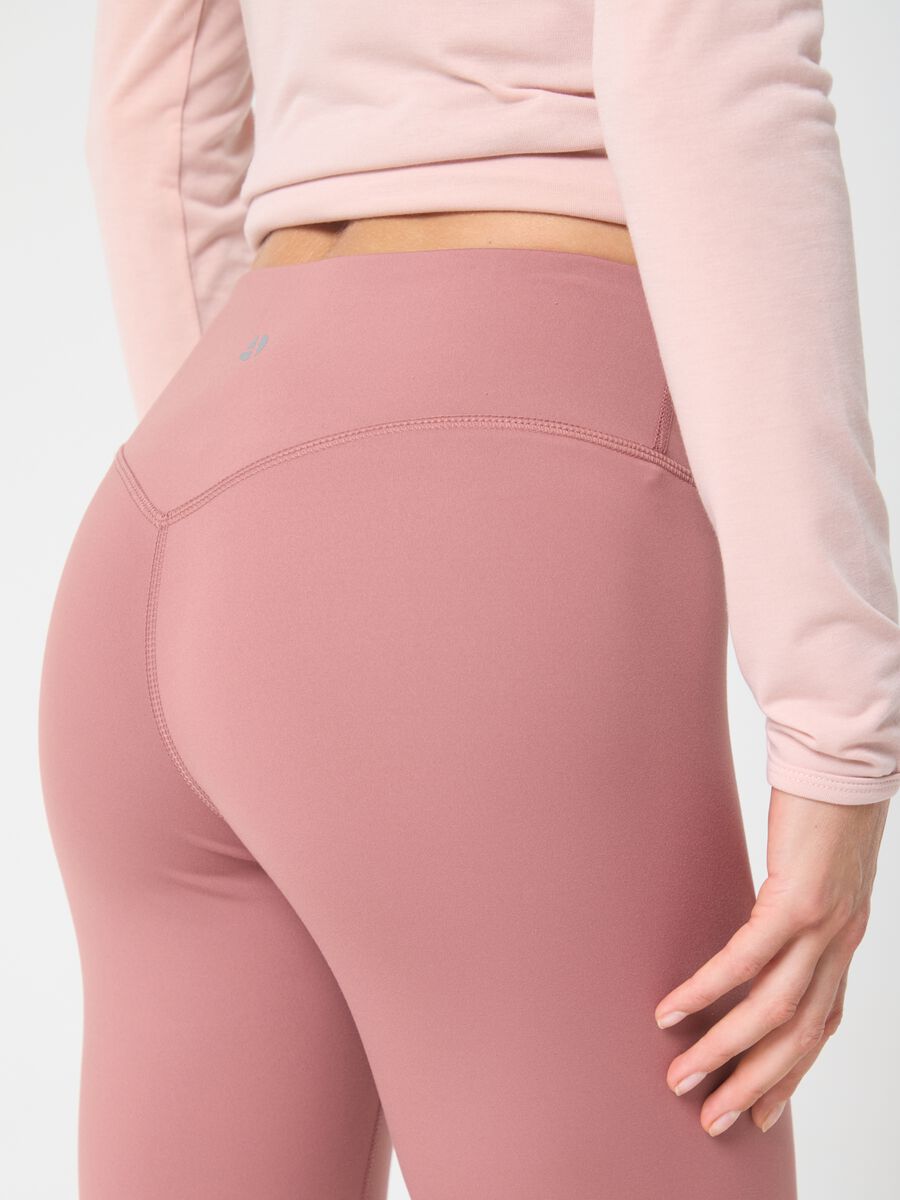 High-waisted technical fabric leggings by ALTAVIA STUDIO_3