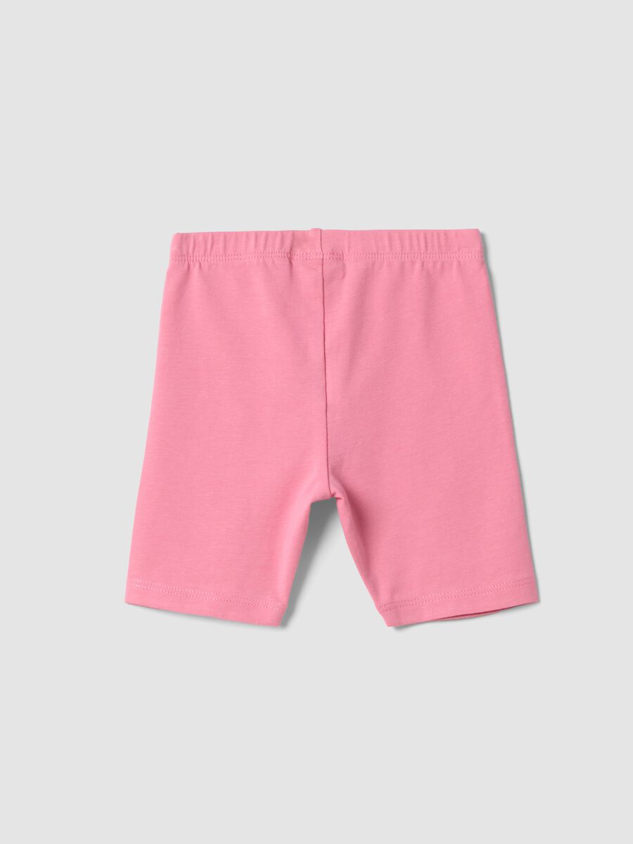 Pink organic cotton shorts_1