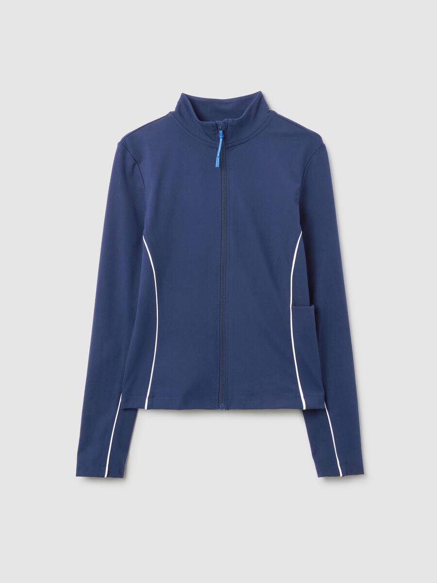 Breathable sporty full-zip with contrast trims ALTAVIA COURT_4