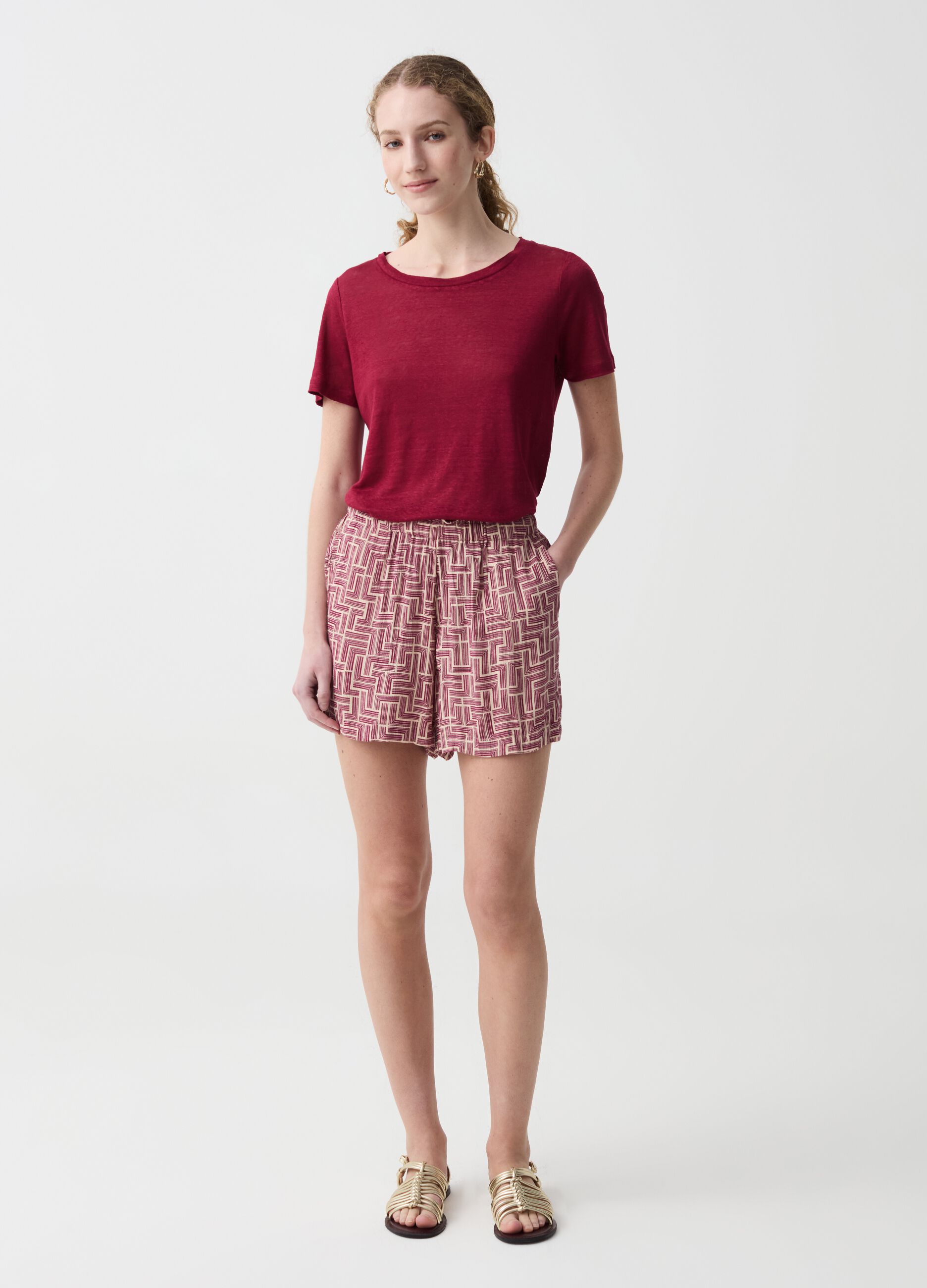 Ovs Shorts in viscosa