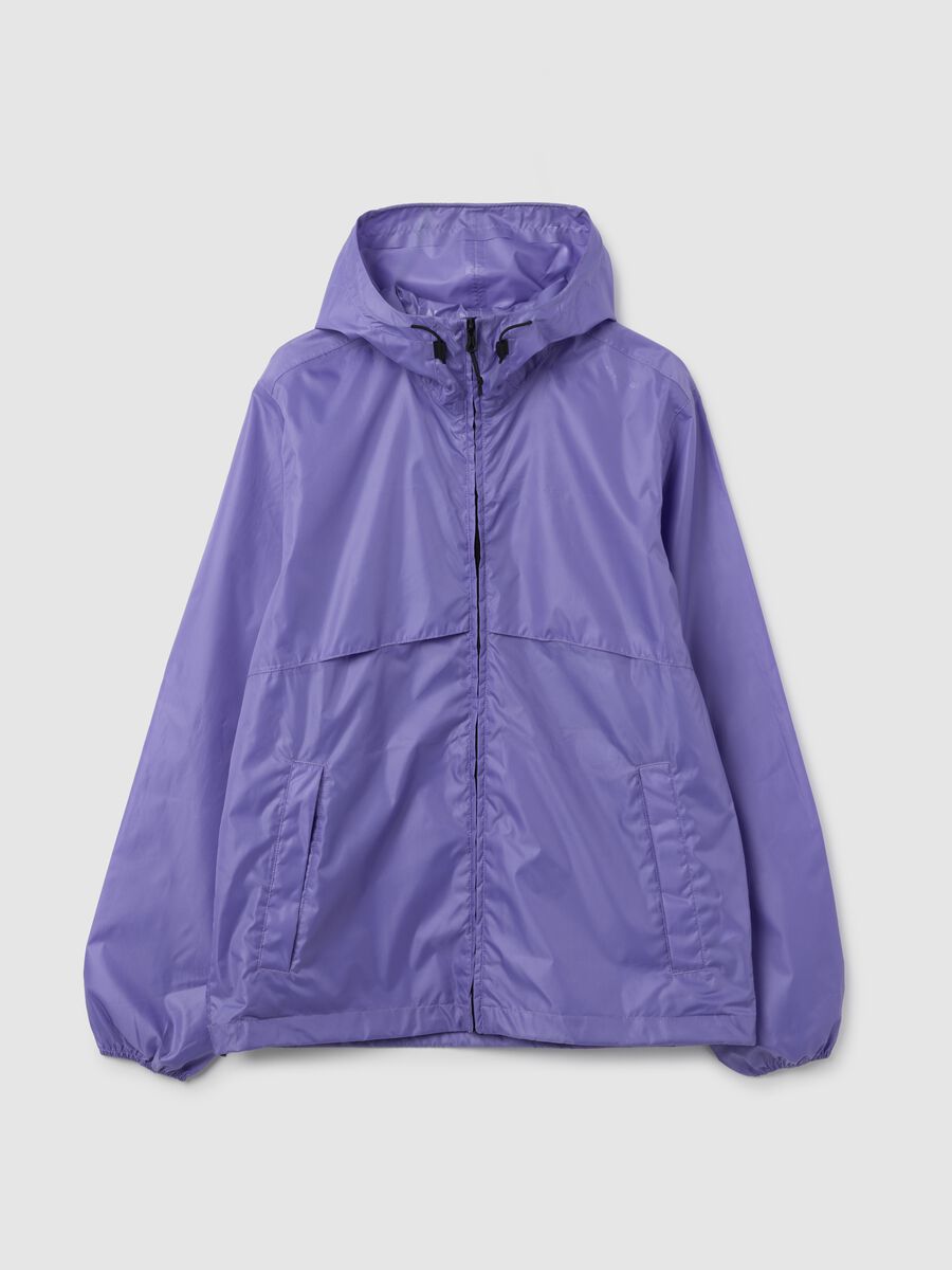 Women's Waterproof Purple Jacket_0