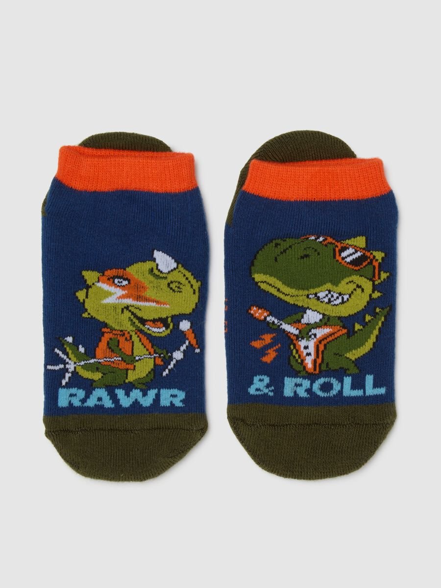 Calze da bambino in misto cotone multicolor_1