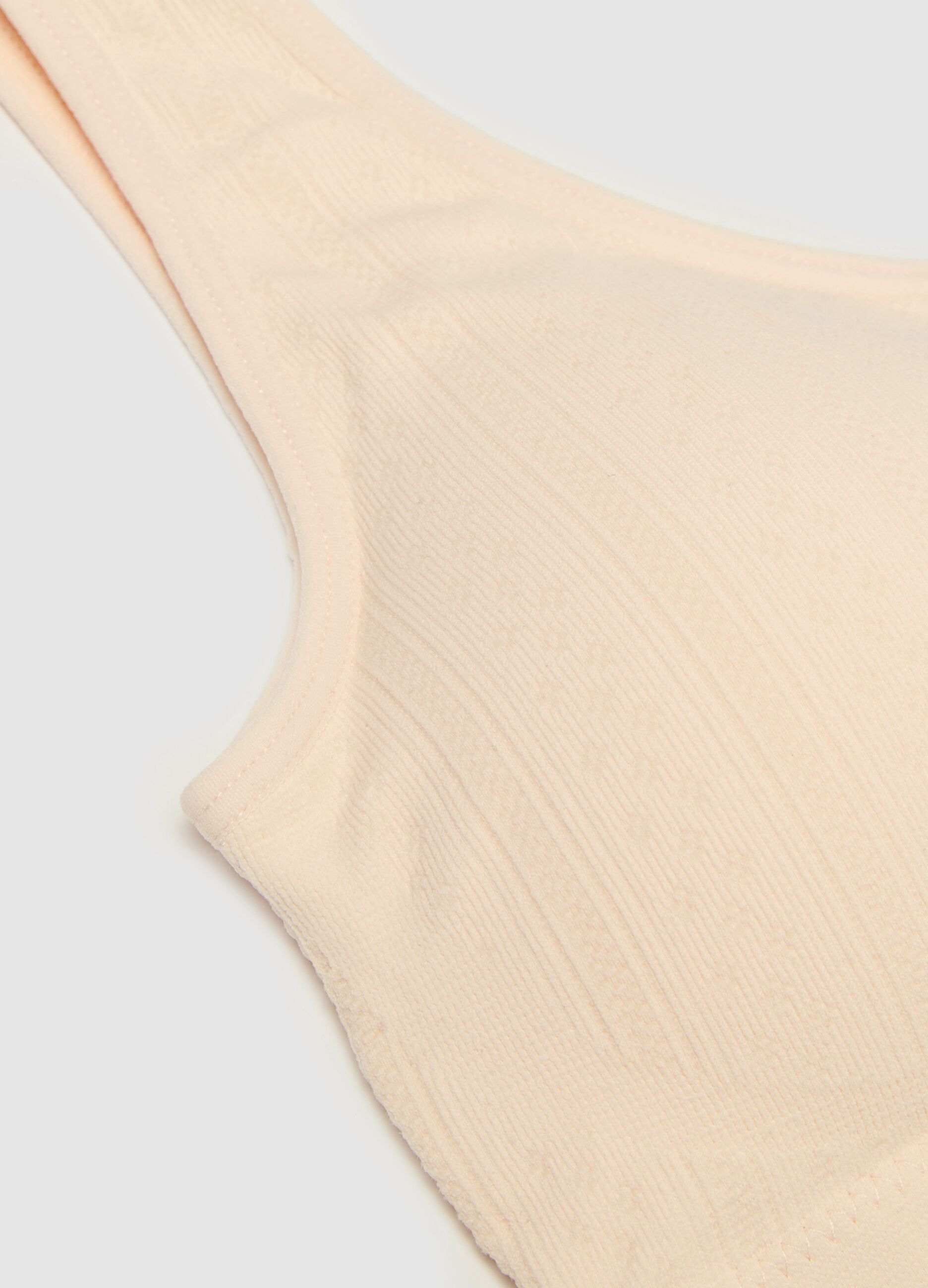 Pointelle bralette in microfibre