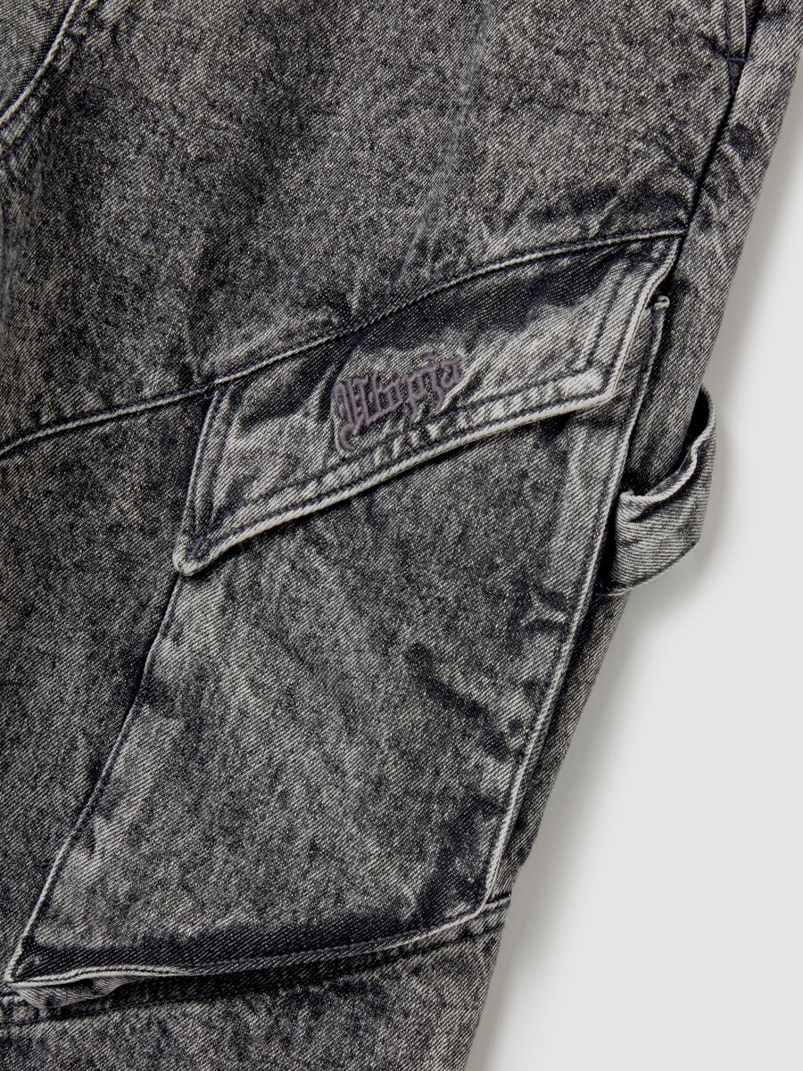 Vintage Grey Cargo Denim_6