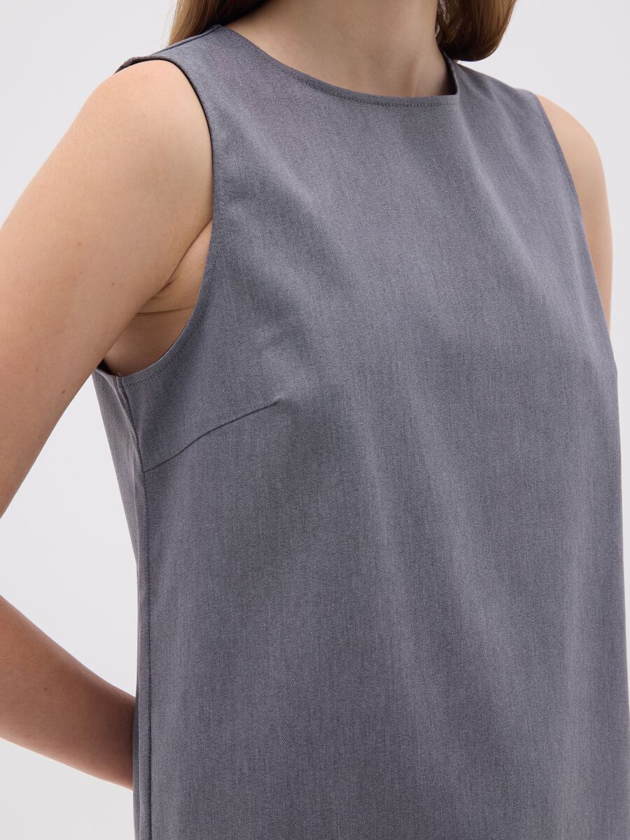 Grey women's dress_3