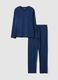 Blue pure cotton pyjamas regular fit_4