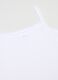 Pack of white girl's vests in pure cotton regular fit_3