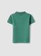Boys&rsquo; green organic cotton polo shirt, regular fit_1