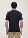The Iconic Tee blue pure cotton short-sleeve relaxed fit T-shirt_3