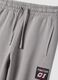 Pantaloni jogger grigi in puro cotone relaxed fit_2