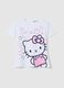 T-shirt with Hello Kitty print and glitter hearts_0