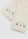 White toddler gloves with embroidery_1