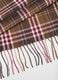 Multicolour checkered scarf with fringes_2
