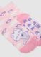 Pack of girl’s socks in multicoloured cotton blend_2