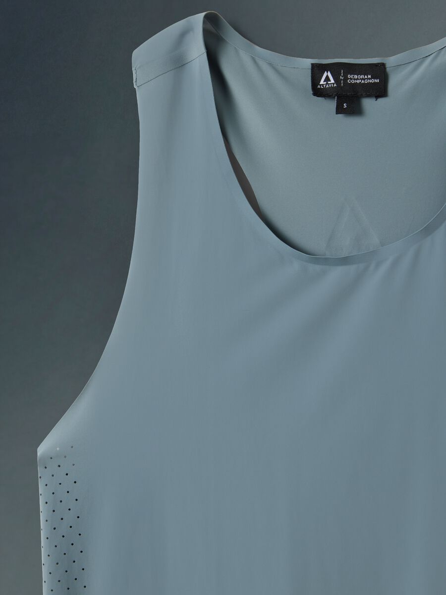 Canotta tecnica con inserti laserati ALTAVIA WITH DEBORAH COMPAGNONI_5