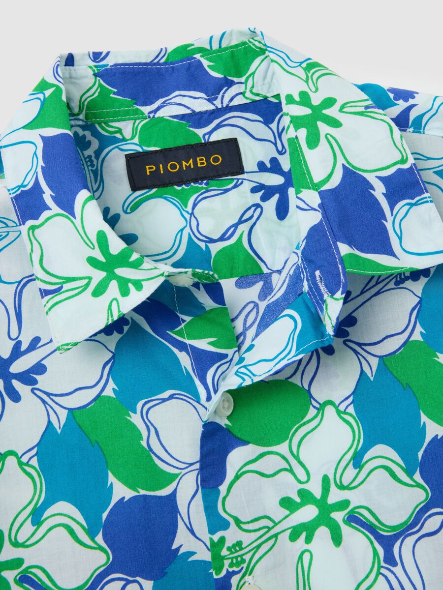 Men's pure cotton multicolour regular fit shirt_5