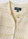 White cotton-blend regular-fit knitted cardigan_5