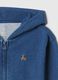 Blue hoodie with full zip_2