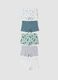Five-pack of green and white stretch organic cotton boxers_1