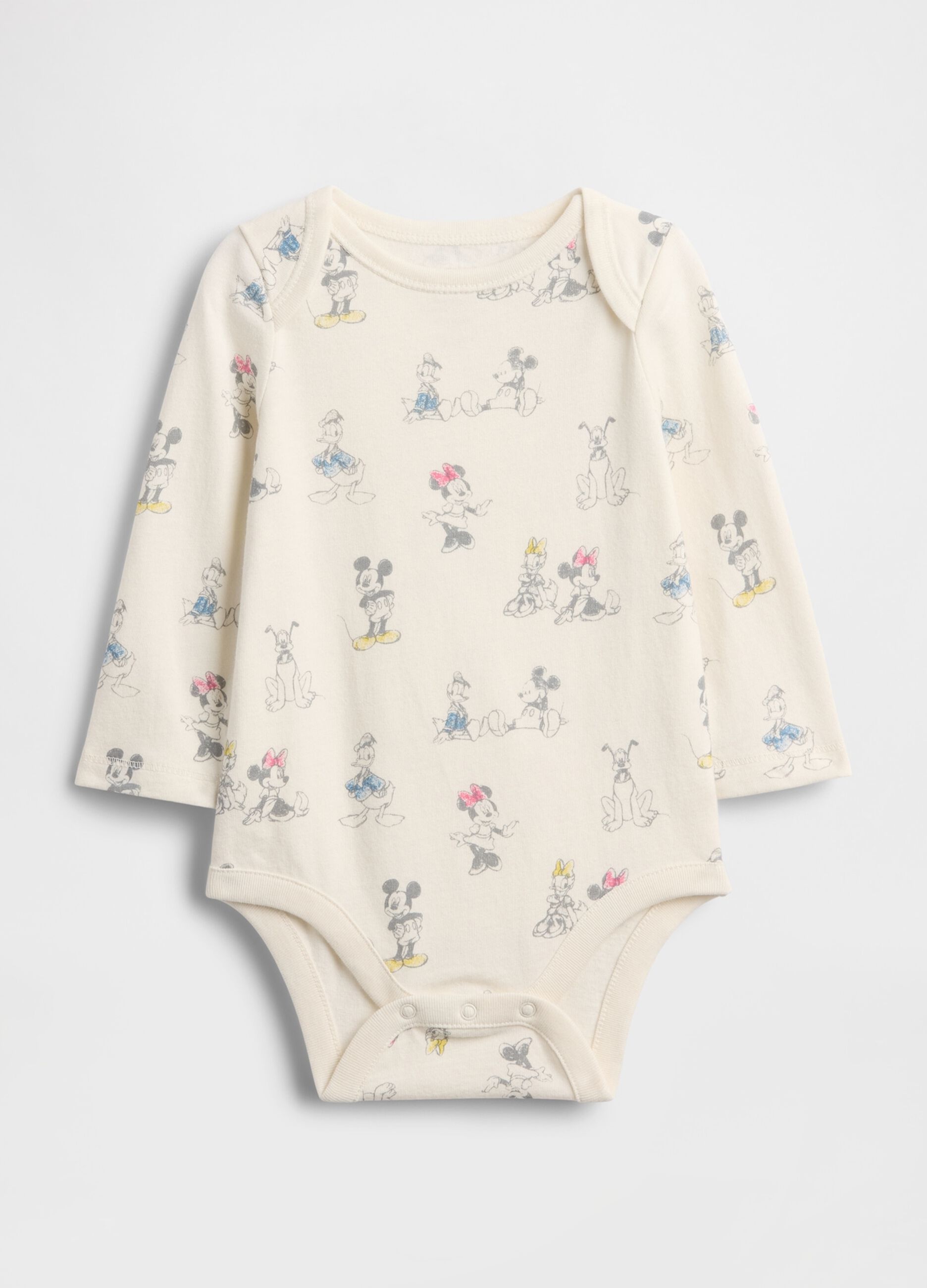 Multicolour cotton bodysuit for newborns