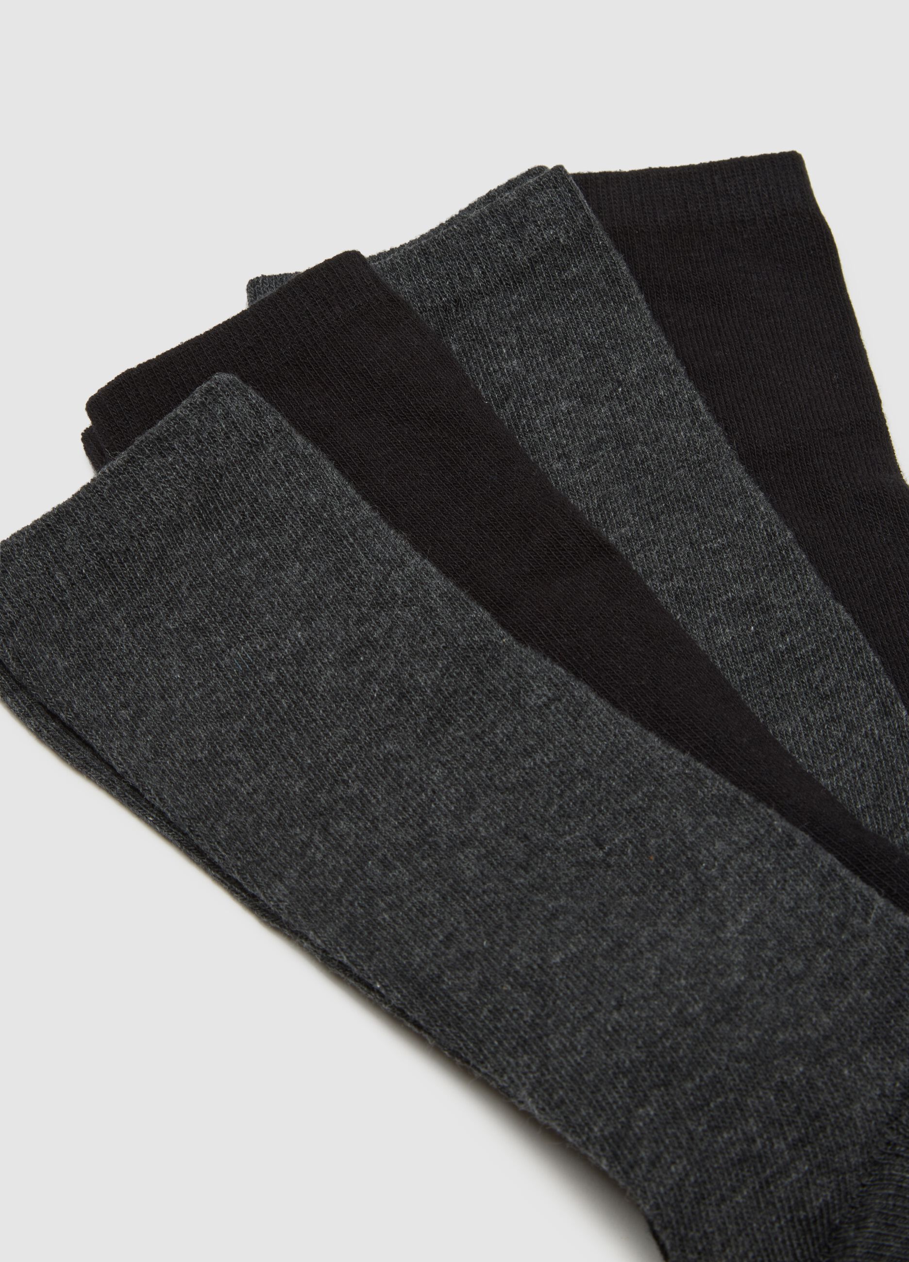 Gray Long Children's Socks