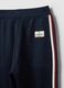 Boys' blue cotton-blend regular fit trousers_3