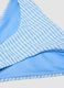 Blue striped bikini for girls_3