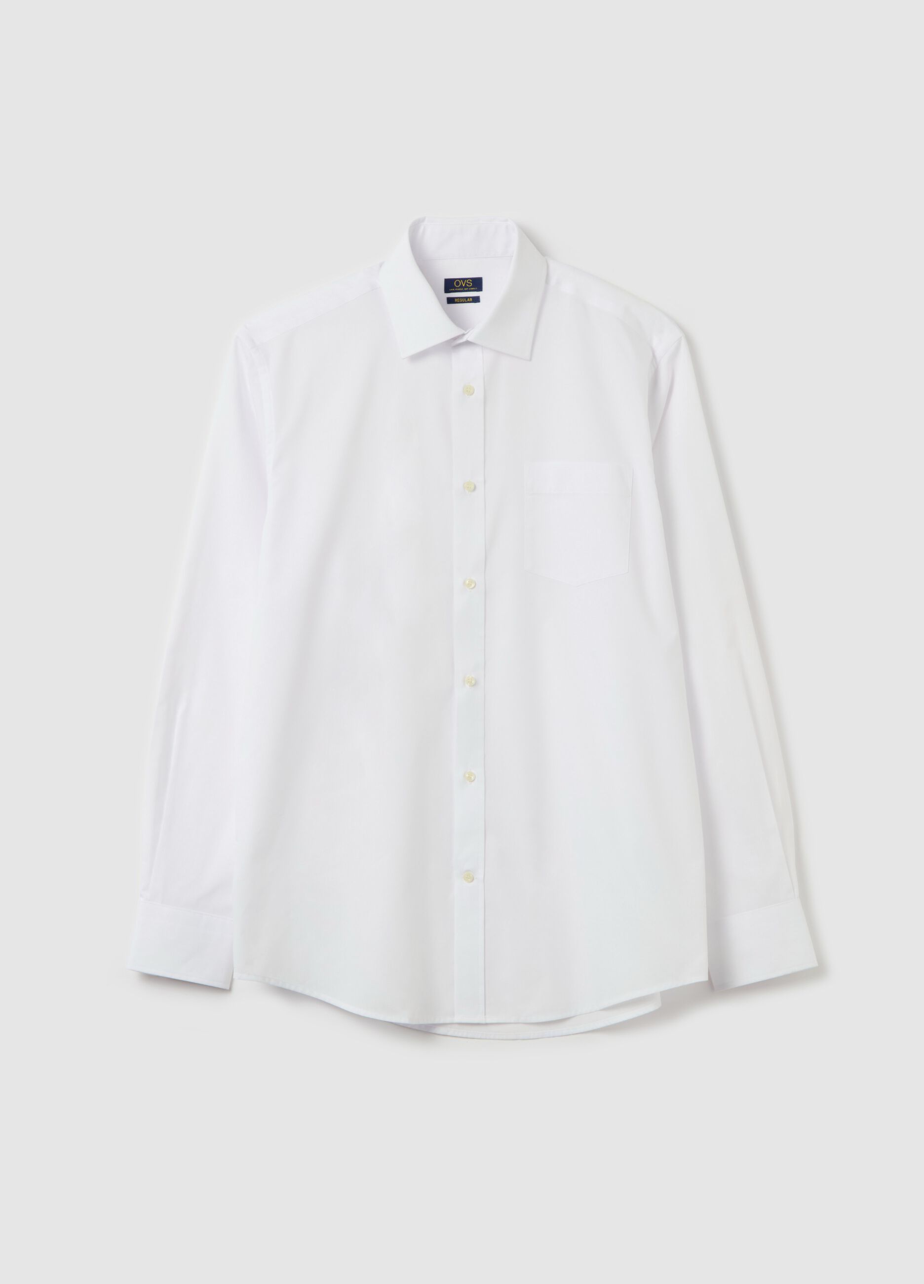 Regular-fit easy-iron shirt