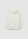 Boy's white pure cotton sweatshirt regular fit_4
