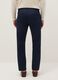 Blue stretchy cotton slim fit chino trousers_2