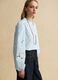 Light blue pure cotton shirt regular fit with embroidery_1