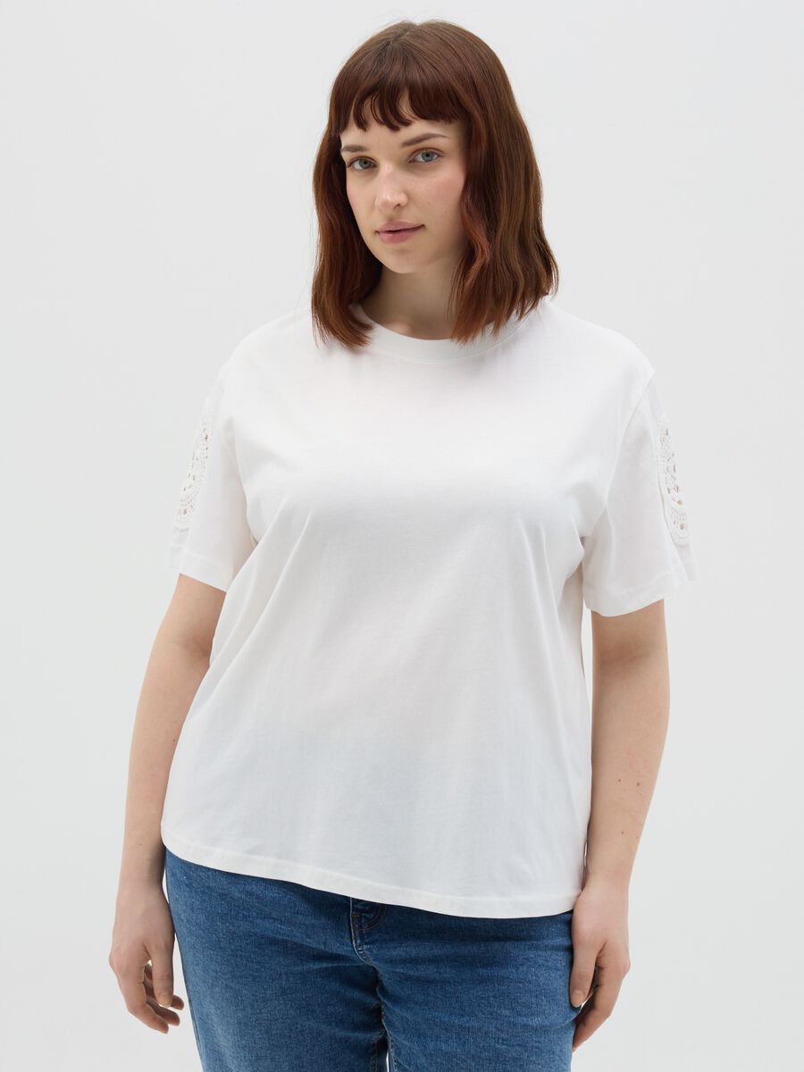 Mya Cotton White T-shirt_0