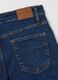 Slim fit stretch cotton blue denim jeans_5