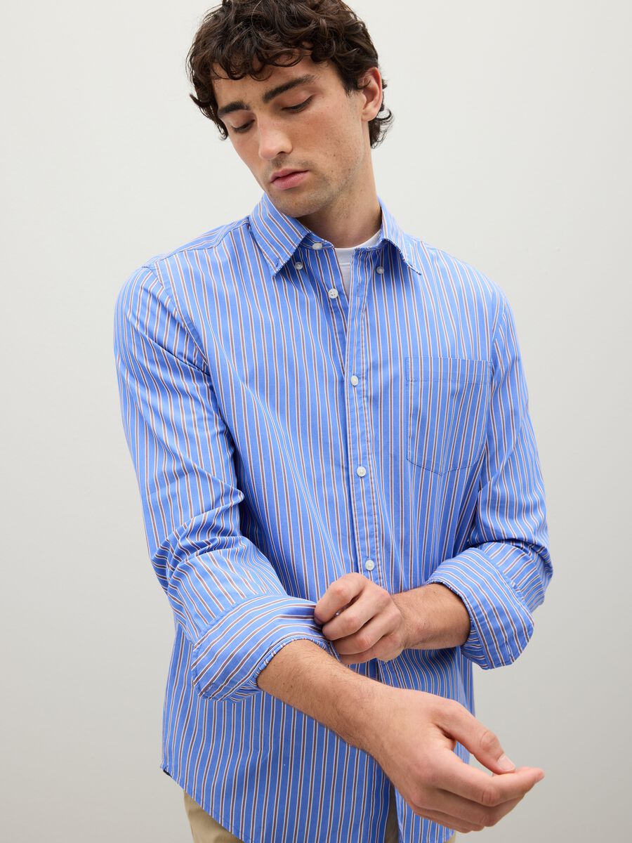 Multicolour pure cotton regular fit shirt_2