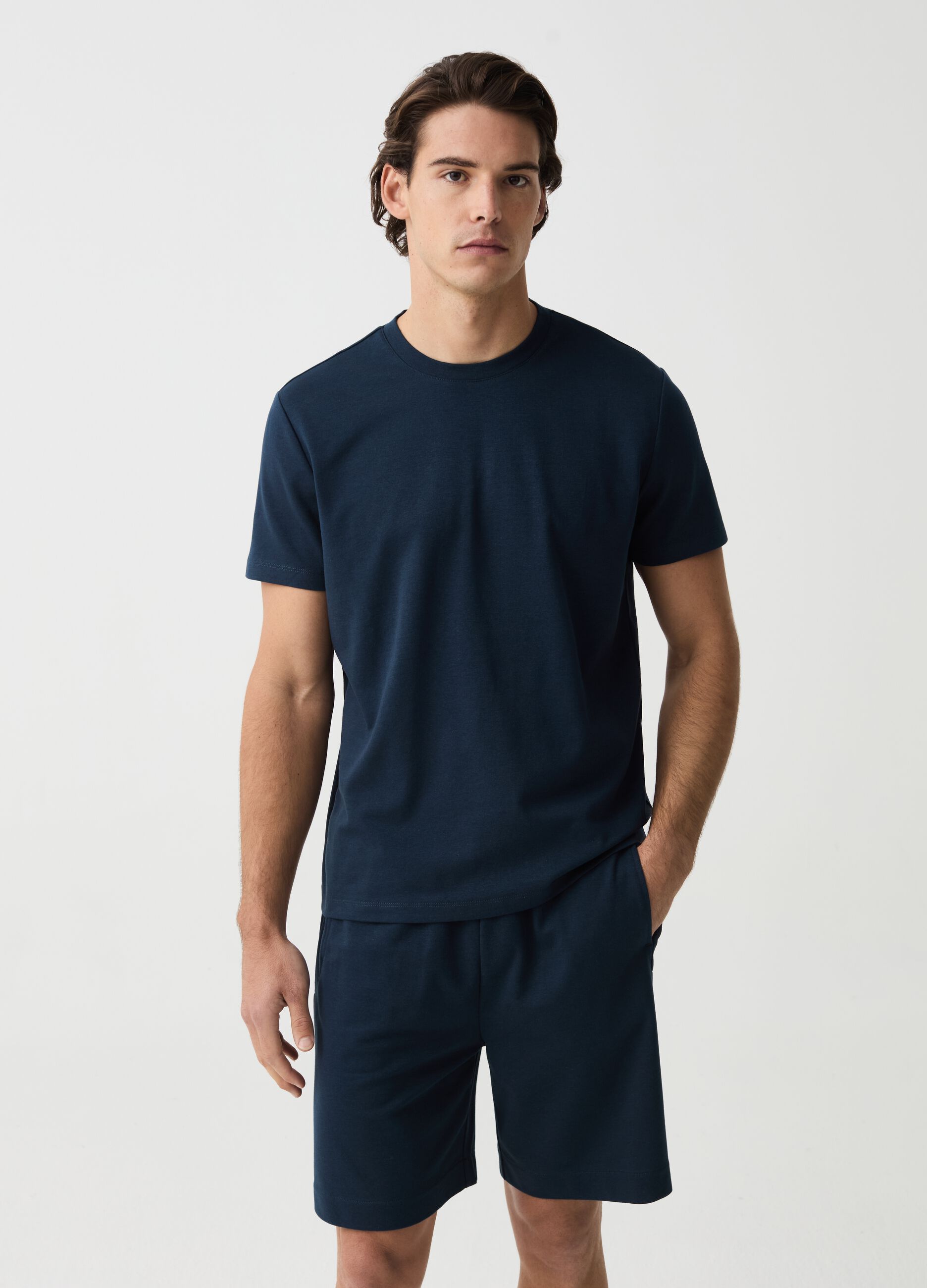 T-shirt girocollo regular fit