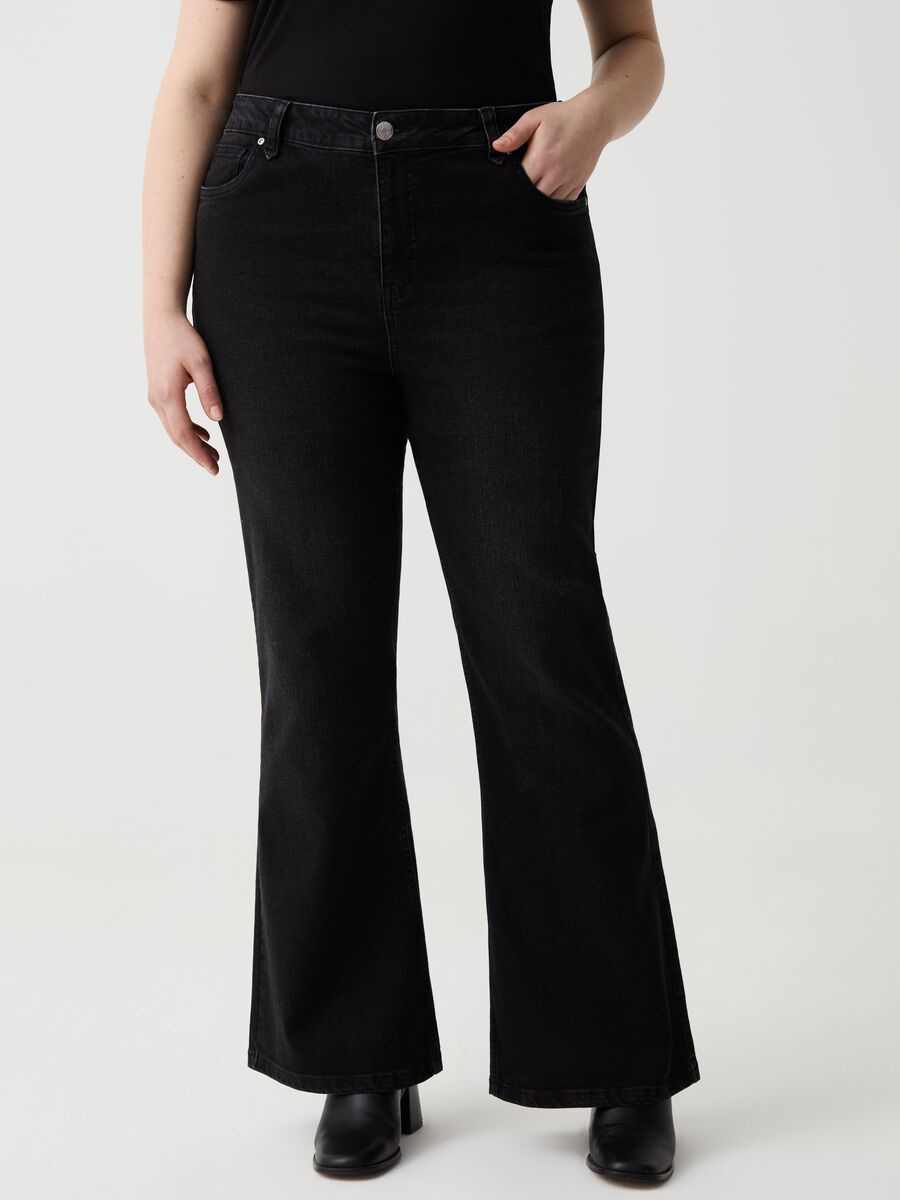 Jeans bell bottom skinny fit Curvy_1