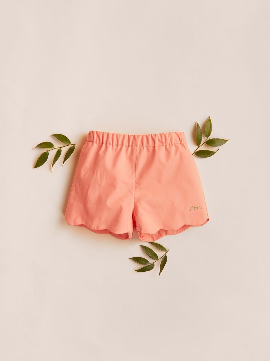 Shorts in popeline di puro cotone IANA_0