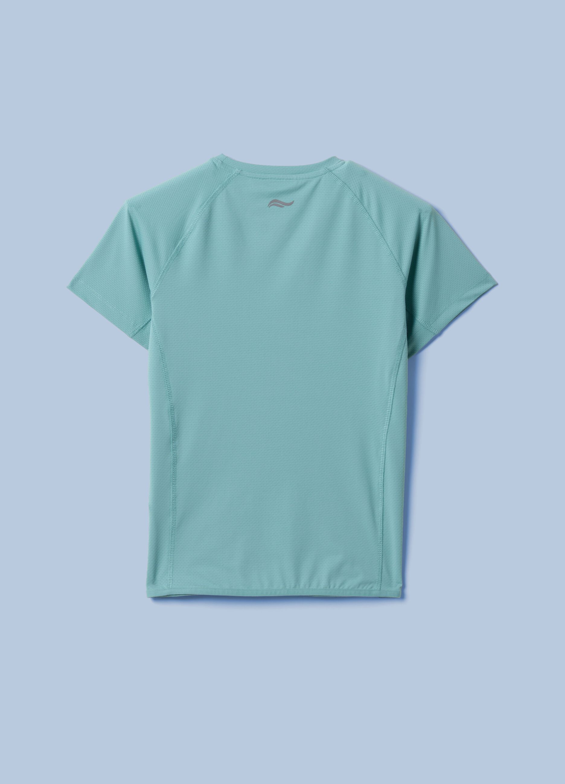 T-shirt tecnica verde in tessuto elasticizzato ALTAVIA SAILING
