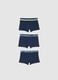 Boys' Cotton Multicolour Regular Fit Boxers Tripack Set_0