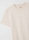 White pure cotton regular fit T-shirt_5