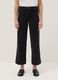Black Stretch Cotton Wide Leg Jeans_1