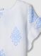 White pure linen blouse with embroidery and ruffle sleeves, regular fit_5