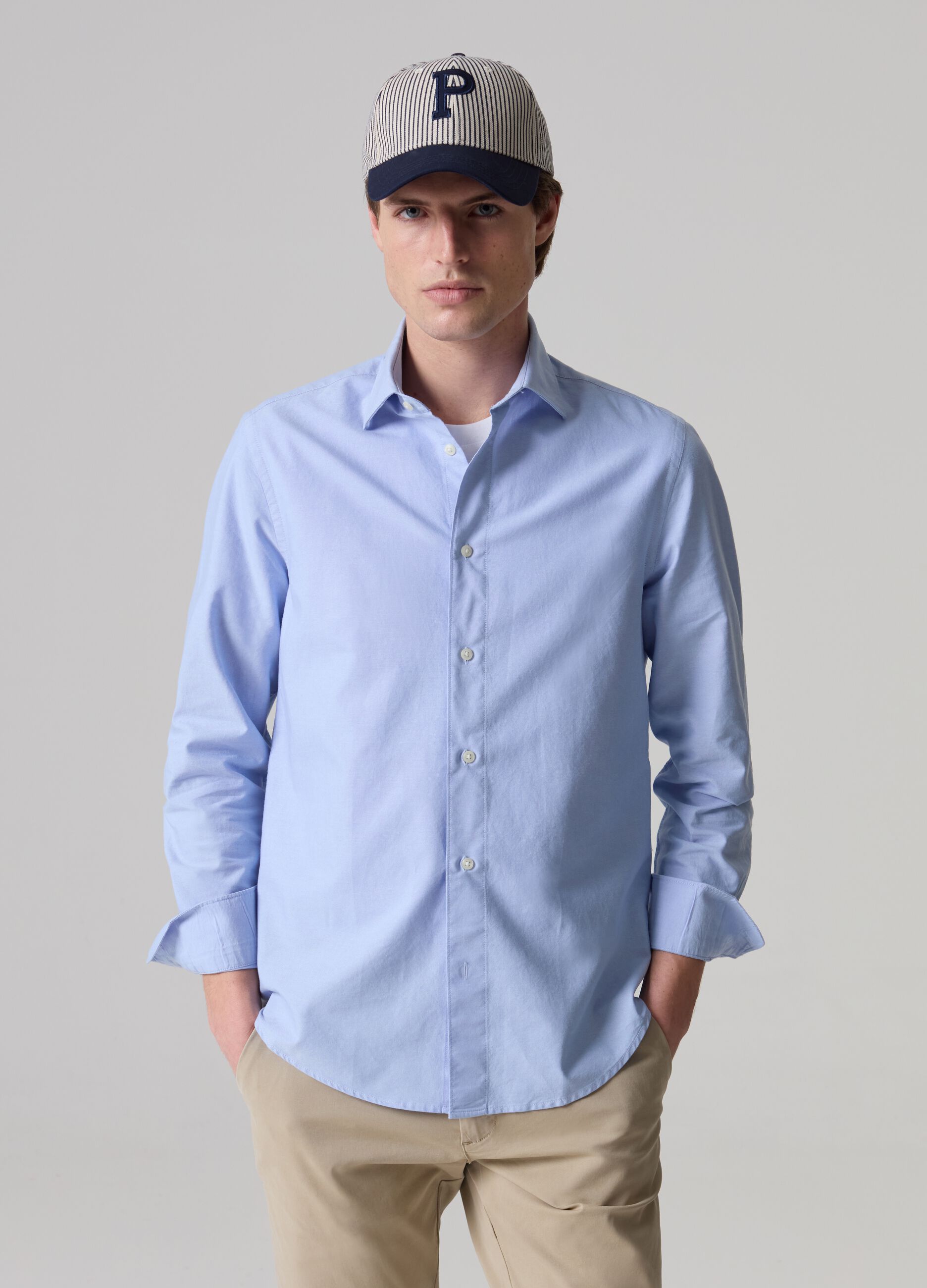 Oxford cotton shirt