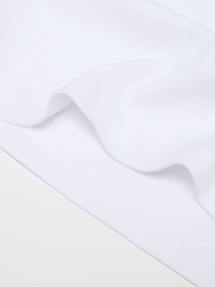 Bipack t-shirt intime in cotone tinta unita_3