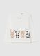 T-shirt with long sleeves and animals print_0