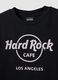 Black pure cotton regular fit T-shirt with Hard Rock Cafe print_5